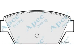 APEC braking PAD536 stabdžių trinkelių rinkinys, diskinis stabdys 
 Techninės priežiūros dalys -> Papildomas remontas
MB366288, MB377826, MB534995, MB699154