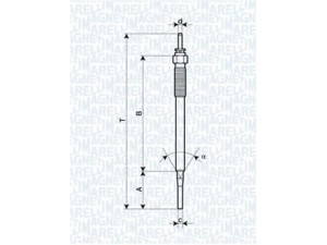 MAGNETI MARELLI 062900036304 kaitinimo žvakė 
 Kibirkšties / kaitinamasis uždegimas -> Kaitinimo kaištis
19850-0L010, 19850-27010, 19850-30010