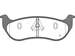 OPEN PARTS BPA0628.75 stabdžių trinkelių rinkinys, diskinis stabdys 
 Techninės priežiūros dalys -> Papildomas remontas
05083882AB, 5083882AB, K05083882AB