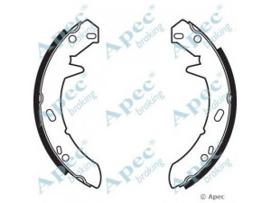 APEC braking SHU601 stabdžių trinkelė 
 Stabdžių sistema -> Būgninis stabdys -> Stabdžių įdėklas/ trinkelė
ICW100030, ICW500010, STC1525