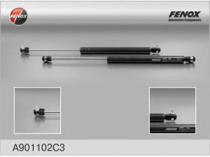 FENOX A901102C3 dujinė spyruoklė, bagažinė 
 Priedai -> Bagažinė/pakrovimo skyrius
2108-0823101-005, 2108-8231010