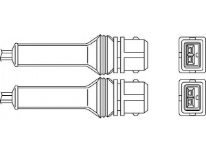 BERU OZH005 lambda jutiklis 
 Variklis -> Variklio elektra
1628 L4, 96 036 827, 1628 L4, 96 036 827