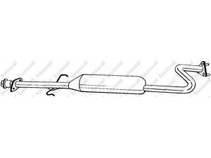 BOSAL 281-157 vidurinis duslintuvas 
 Išmetimo sistema -> Duslintuvas
18220-SA5-601, 18220-SA5-602, 18220-SA5-603