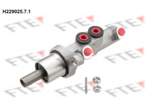 FTE H229025.7.1 pagrindinis cilindras, stabdžiai 
 Stabdžių sistema -> Pagrindinis stabdžių cilindras
1K1 614 019, 1K1 614 019 D, 1K1 614 019 K