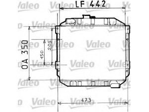 VALEO 730110 radiatorius, variklio aušinimas 
 Aušinimo sistema -> Radiatorius/alyvos aušintuvas -> Radiatorius/dalys
1587929, 6084481