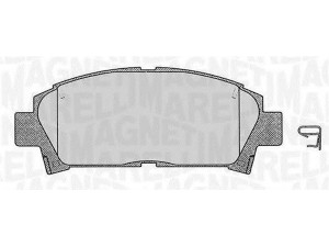 MAGNETI MARELLI 363916060509 stabdžių trinkelių rinkinys, diskinis stabdys 
 Techninės priežiūros dalys -> Papildomas remontas
0446512160, 0446517050, 0446520510