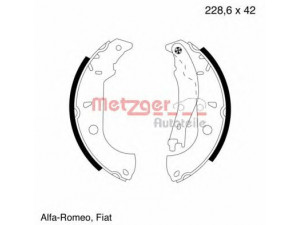 METZGER MG 624 stabdžių trinkelių komplektas 
 Techninės priežiūros dalys -> Papildomas remontas
5888453, 60810038, 5888453, 60810038