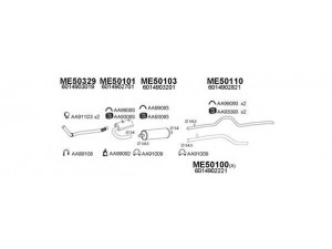VENEPORTE 500194 išmetimo sistema