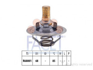 FACET 7.8310S termostatas, aušinimo skystis 
 Aušinimo sistema -> Termostatas/tarpiklis -> Thermostat
1338 71, 96 058 051, 1338 13, 1338 71