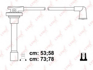 LYNXauto SPC3420 uždegimo laido komplektas 
 Kibirkšties / kaitinamasis uždegimas -> Uždegimo laidai/jungtys
32722-PM7-B00
