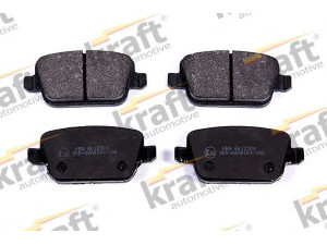 KRAFT AUTOMOTIVE 6012304 stabdžių trinkelių rinkinys, diskinis stabdys 
 Techninės priežiūros dalys -> Papildomas remontas
1439867, 1459408, 1477803, 1566234