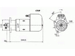 DELCO REMY 19024092 starteris