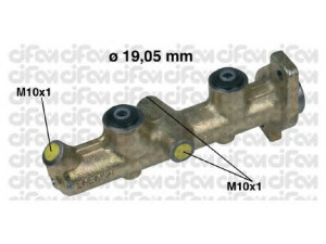 CIFAM 202-036 pagrindinis cilindras, stabdžiai 
 Stabdžių sistema -> Pagrindinis stabdžių cilindras
77 00 617 708, 77 00 618 661, 77 00 624 692