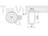 TREVI AUTOMOTIVE TD1735 įtempiklio skriemulys, paskirstymo diržas 
 Techninės priežiūros dalys -> Papildomas remontas
1350517020