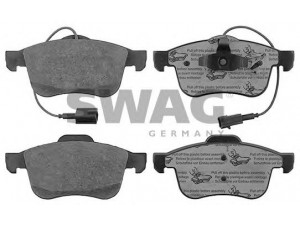 SWAG 74 91 6881 stabdžių trinkelių rinkinys, diskinis stabdys 
 Techninės priežiūros dalys -> Papildomas remontas
77365354