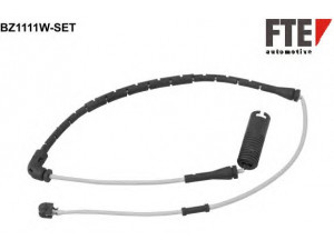 FTE BZ1111W-SET įspėjimo kontaktas, stabdžių trinkelių susidėvėjimas 
 Stabdžių sistema -> Susidėvėjimo indikatorius, stabdžių trinkelės
SEM000012