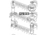 FEBEST OPB-001 frikcinis guolis, pakabos statramsčio atramos montavimas
54310-00Q0A, 4408056, 8200010518