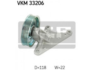 SKF VKM 33206 kreipiantysis skriemulys, V formos rumbuotas diržas 
 Diržinė pavara -> V formos rumbuotas diržas/komplektas -> Laisvasis/kreipiamasis skriemulys
96 749 609 80, 96 749 609 80