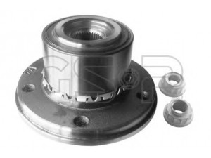 GSP 9338001K rato guolio komplektas 
 Ašies montavimas/vairavimo mechanizmas/ratai -> Rato stebulė/montavimas -> Rato guolis
7H0401611D, 7H0401611E, 7H0401611H