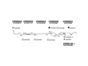 VENEPORTE 800108 išmetimo sistema 
 Išmetimo sistema -> Išmetimo sistema, visa