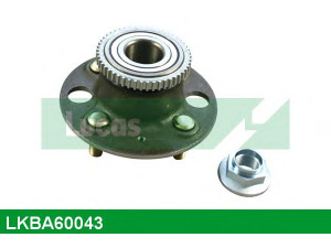 LUCAS ENGINE DRIVE LKBA60043 rato guolio komplektas 
 Ašies montavimas/vairavimo mechanizmas/ratai -> Rato stebulė/montavimas -> Rato guolis