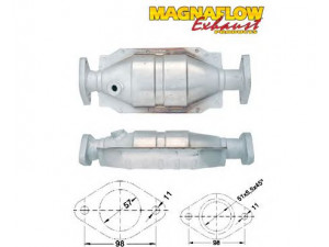 MAGNAFLOW 89206 katalizatoriaus keitiklis 
 Išmetimo sistema -> Katalizatoriaus keitiklis
3432080-4