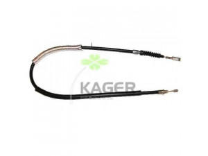 KAGER 19-1886 trosas, stovėjimo stabdys 
 Stabdžių sistema -> Valdymo svirtys/trosai
4745.W7, 1338691080, 4745.W7