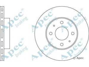APEC braking DSK227 stabdžių diskas 
 Dviratė transporto priemonės -> Stabdžių sistema -> Stabdžių diskai / priedai
402060M801, 402060M802