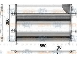 HELLA 8FC 351 029-361 kondensatorius, oro kondicionierius 
 Oro kondicionavimas -> Kondensatorius
74 20 867 662, 74 82 225 454