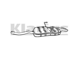 KLARIUS RR354A galinis duslintuvas 
 Išmetimo sistema -> Duslintuvas
WCG000280, WCG000280, WCG000280