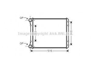 AVA QUALITY COOLING AI2220 radiatorius, variklio aušinimas 
 Aušinimo sistema -> Radiatorius/alyvos aušintuvas -> Radiatorius/dalys
8Z0121251D