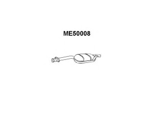 VENEPORTE ME50008 vidurinis duslintuvas 
 Išmetimo sistema -> Duslintuvas
2014900415, 2014900915, 2014901001