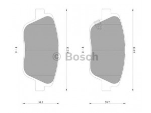 BOSCH 0 986 AB3 093 stabdžių trinkelių rinkinys, diskinis stabdys 
 Techninės priežiūros dalys -> Papildomas remontas
58101-3VA50, 58101 2TA00