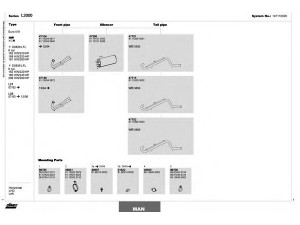 DINEX 147110028 išmetimo sistema 
 Išmetimo sistema -> Išmetimo sistema, visa
