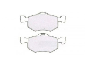 AISIN ASN-2227 stabdžių trinkelių rinkinys, diskinis stabdys
EC253323ZA