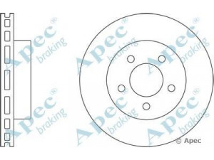 APEC braking DSK2445 stabdžių diskas 
 Dviratė transporto priemonės -> Stabdžių sistema -> Stabdžių diskai / priedai
52128247AA