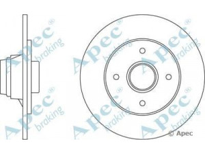 APEC braking DSK250 stabdžių diskas 
 Stabdžių sistema -> Diskinis stabdys -> Stabdžių diskas
7700780077, 7700780078, 7700829553