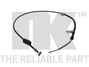 NK 905224 trosas, stovėjimo stabdys 
 Stabdžių sistema -> Valdymo svirtys/trosai
5440154G00