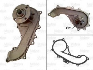 VALEO 506928 vandens siurblys 
 Aušinimo sistema -> Vandens siurblys/tarpiklis -> Vandens siurblys
16100-79155, 16100-79455, 1610079155