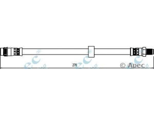 APEC braking HOS4066 stabdžių žarnelė
8200131598, 8200598196