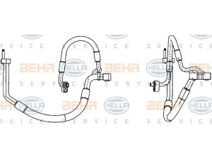 HELLA 9GS 351 338-421 aukšto/žemo slėgio linija, oro kondicionavimas 
 Oro kondicionavimas -> Žarnelės/vamzdeliai
1 334 195, 1 335 889, 1 369 522