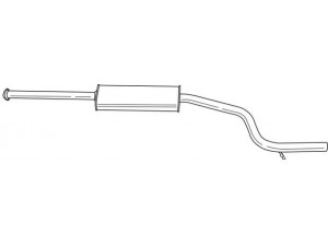 AKS DASIS SG26437 vidurinis duslintuvas