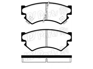 IPS Parts IBD-1707 stabdžių trinkelių rinkinys, diskinis stabdys 
 Techninės priežiūros dalys -> Papildomas remontas
72519-3040, 72519-3041