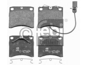 FEBI BILSTEIN 16463 stabdžių trinkelių rinkinys, diskinis stabdys 
 Techninės priežiūros dalys -> Papildomas remontas
7D0 698 151 C, 7D0 698 151 H