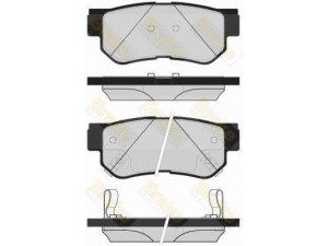 Brake ENGINEERING PA1709 stabdžių trinkelių rinkinys, diskinis stabdys 
 Techninės priežiūros dalys -> Papildomas remontas
583021CA00, 583021CA10