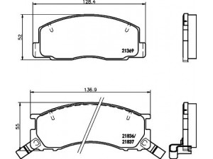 HELLA PAGID 8DB 355 006-451 stabdžių trinkelių rinkinys, diskinis stabdys 
 Techninės priežiūros dalys -> Papildomas remontas
0446528040, 0446528171, 0449128082