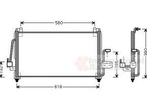 VAN WEZEL 81005040 kondensatorius, oro kondicionierius 
 Oro kondicionavimas -> Kondensatorius
96271265, 96331477, 96393543, 96450097