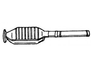 AKS DASIS SG12303 katalizatoriaus keitiklis