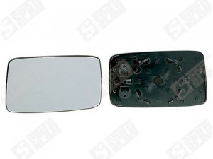 SPILU 12702 veidrodėlio stiklas, išorinis veidrodėlis 
 Kėbulas -> Keleivių kabina -> Veidrodėlis
1H1 857 522