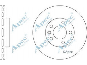APEC braking SDK6140 stabdžių diskas 
 Stabdžių sistema -> Diskinis stabdys -> Stabdžių diskas